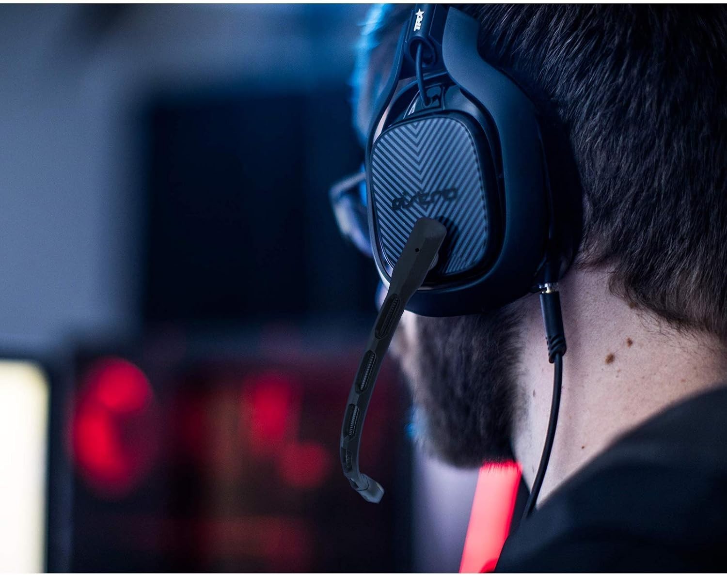 Detachable 3.5mm A40 Mic – Unidirectional Noise Cancelling for Clear Game Audio