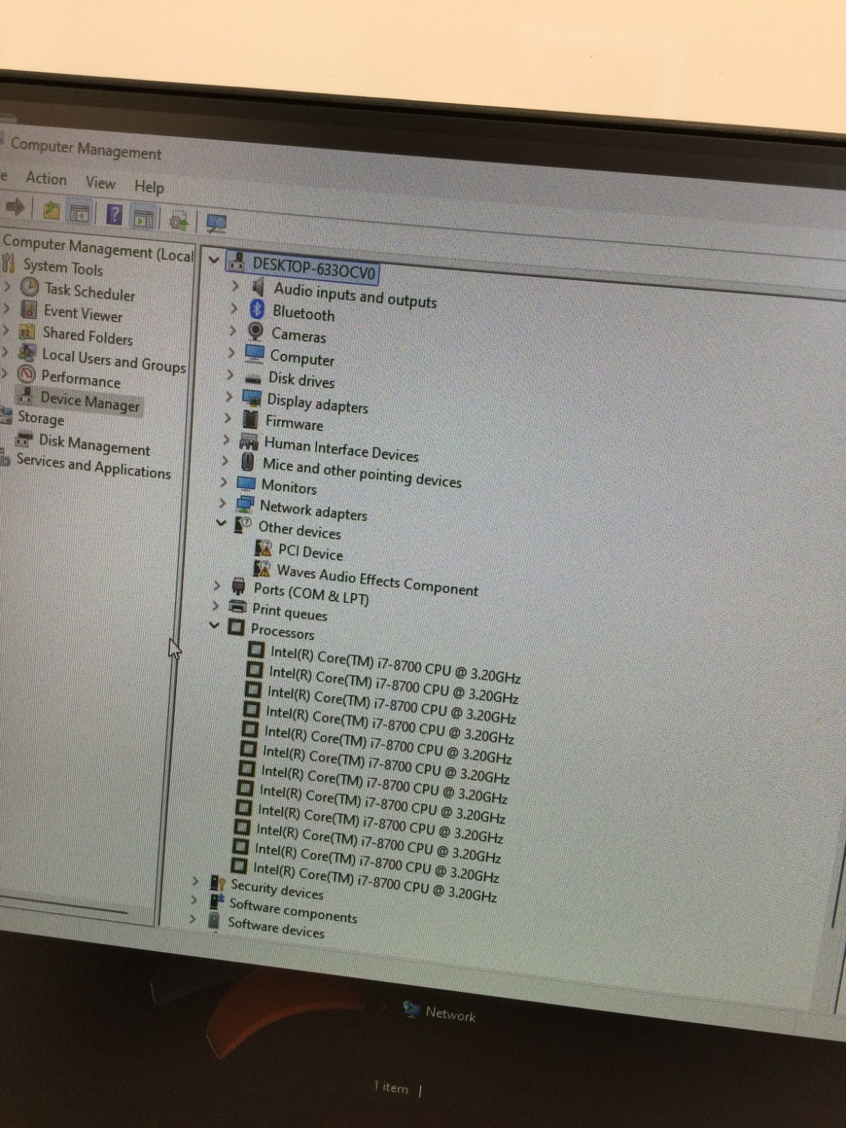 Dell OptiPlex 7460 AIO i7-8700@3.20GHz 16GB/512GB SSD Win11Pro No Stand 24”