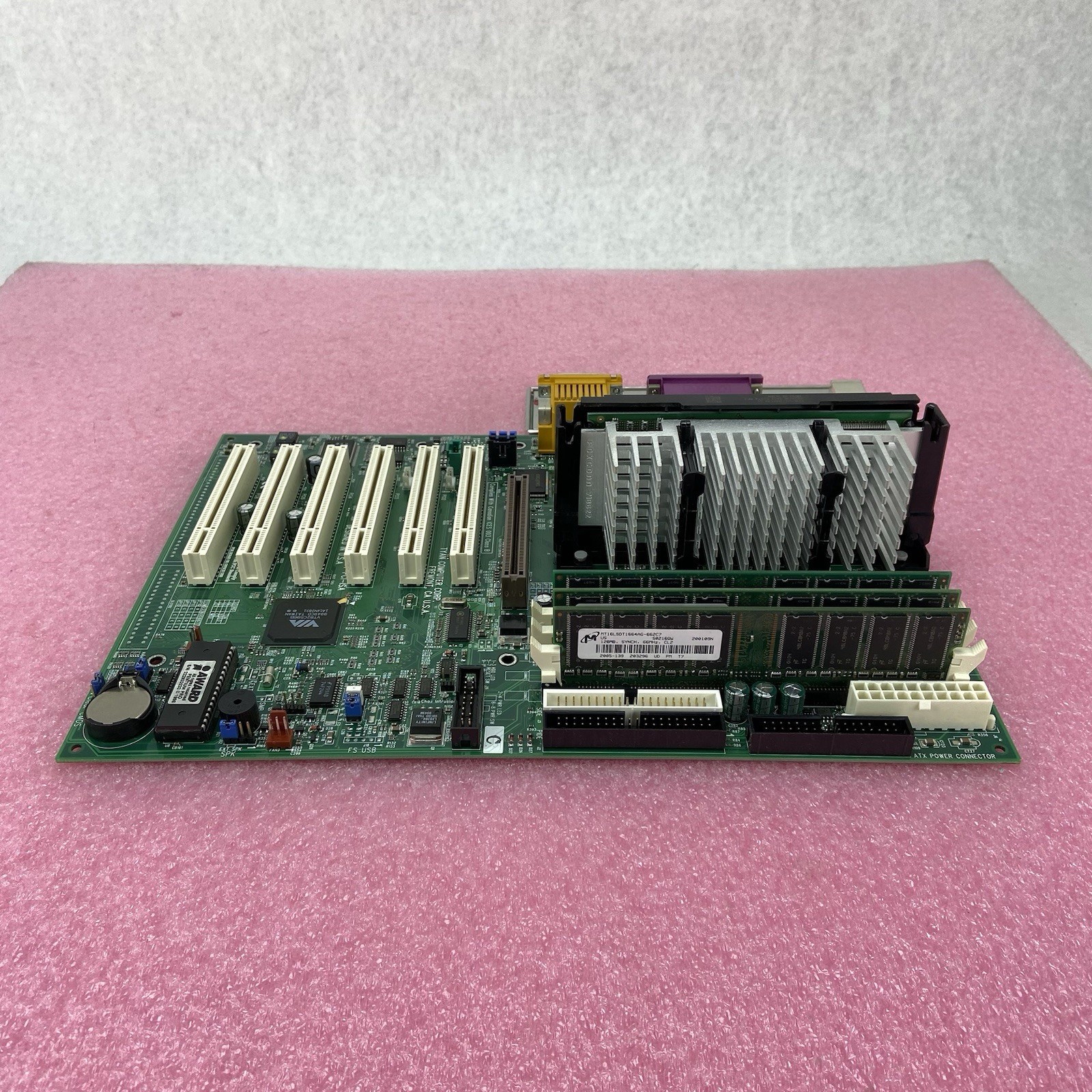 Tyan S1854 Motherboard Intel Pentium III/Xeon 528MHz 383MB RAM w/IO Shield