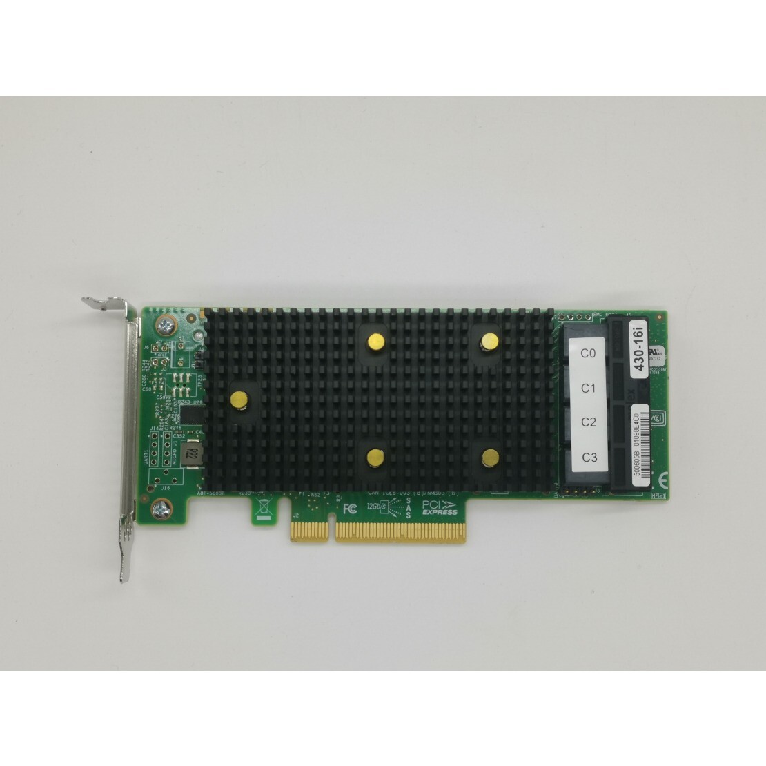 Lenovo 430-16I HBA 12Gbs PCIe 16 Port IT Mode JBOD +4*SFF-8643 TO SATA Cable