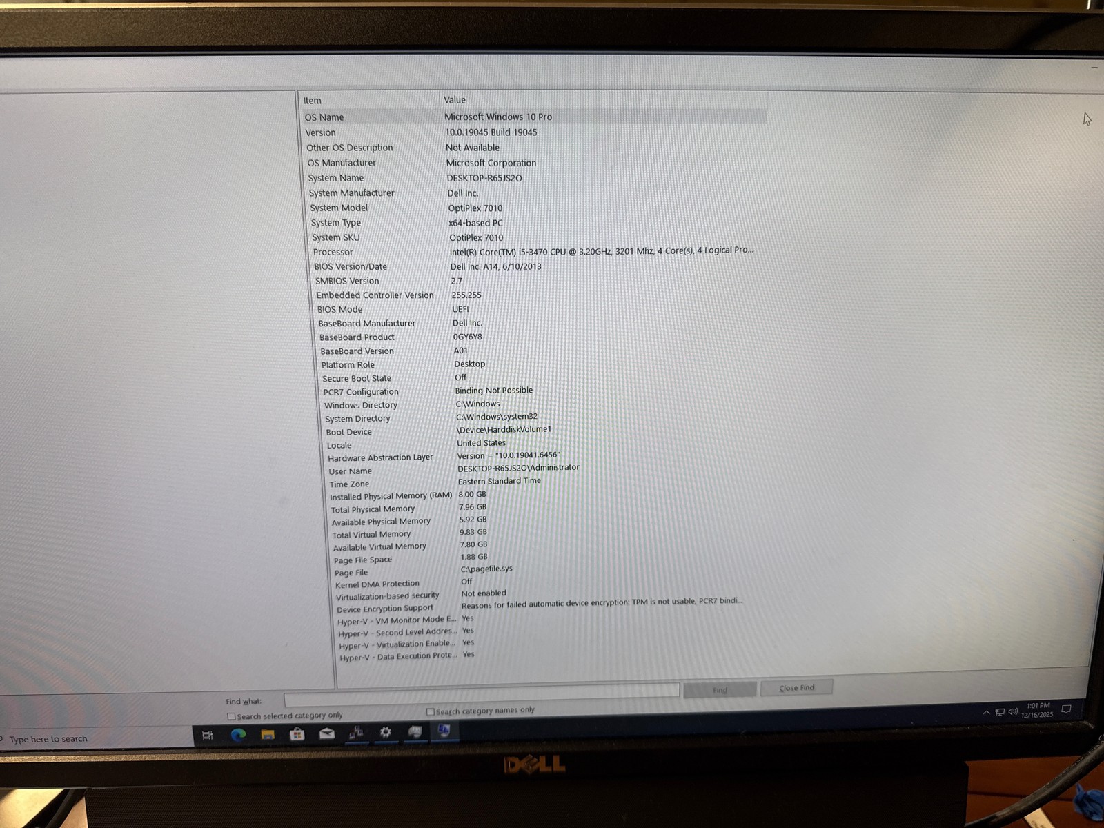 Dell OptiPlex 7010 MT Intel Core i5-3470 8 GB 250 GB SSD NVIDIA Quadro FX 1700