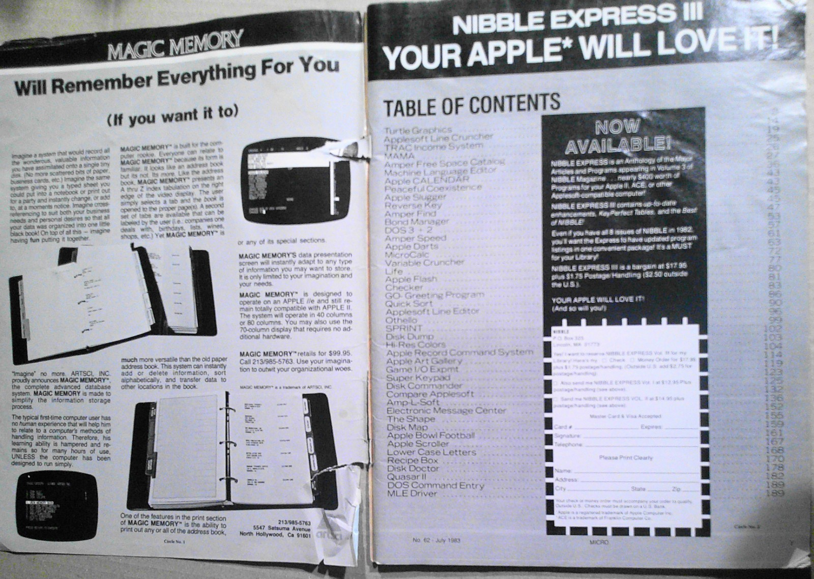 Micro Magazine, July 1983 – Buyer’s Guide to Apple, Atari, TRS-80, Commodore, TI