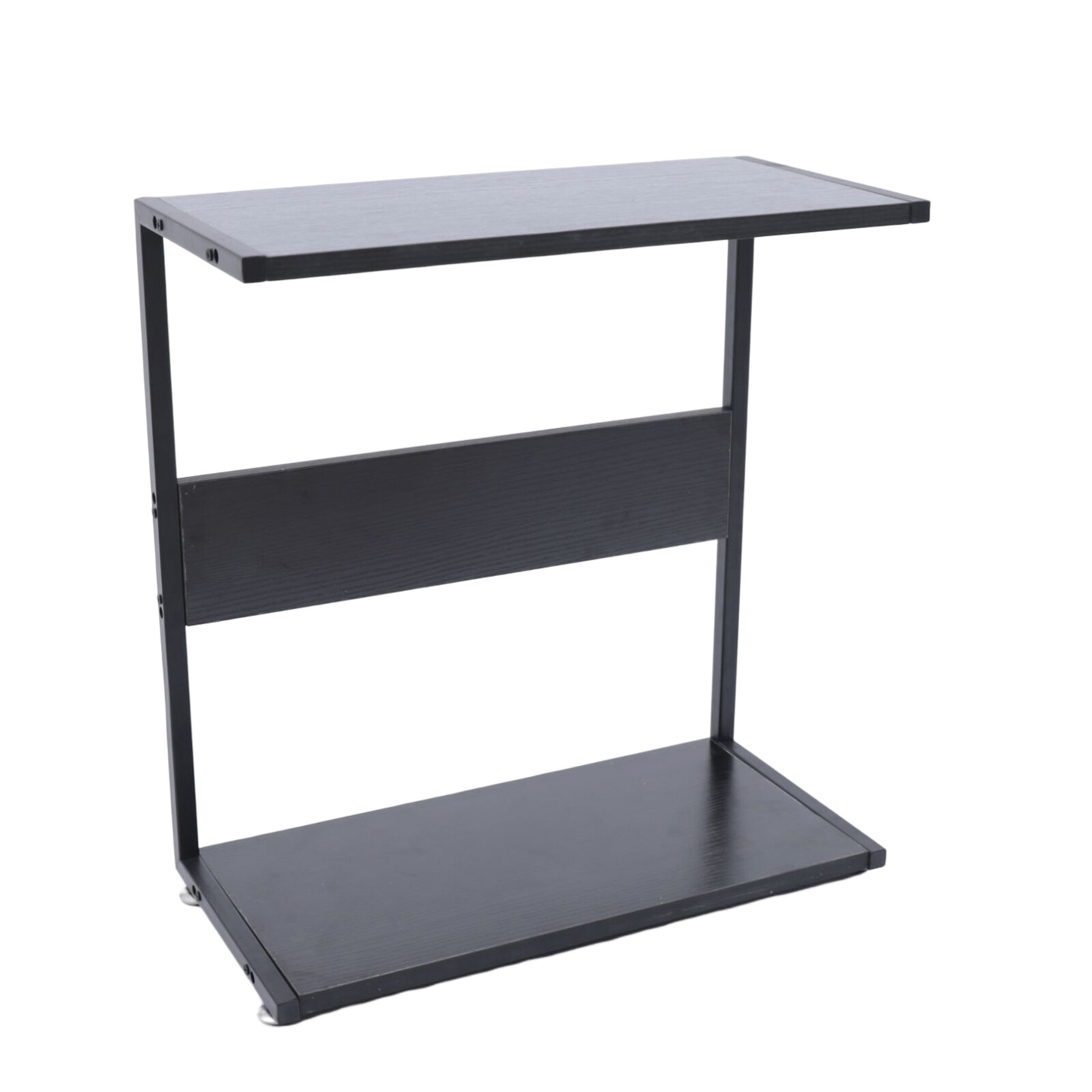 2-Tier CPU Holder Cart Under Desk Computer Tower Stand Mobile PC Tower Stand NEW