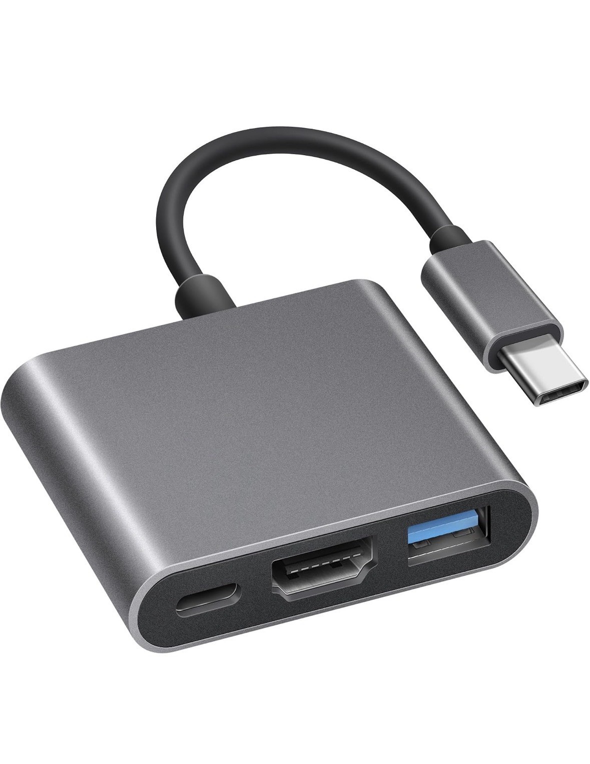 USB-C Type C HDMI Adapter Cable Converter Hub for Macbook Android Phone HDTV TV.