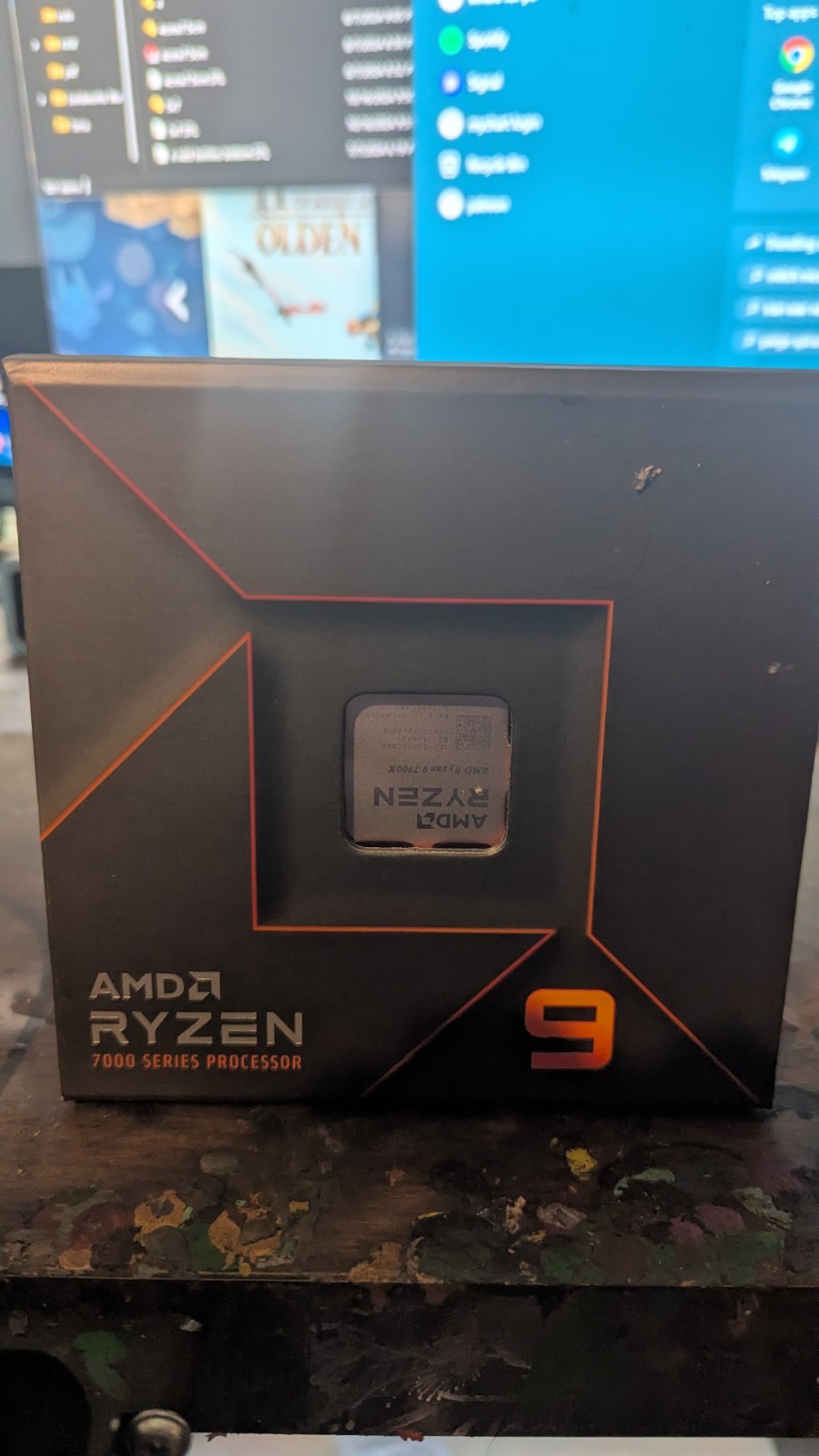 AMD Ryzen 9 7900X 12-Core Socket AM5 4.7GHz CPU 64MB L3 5200MHz