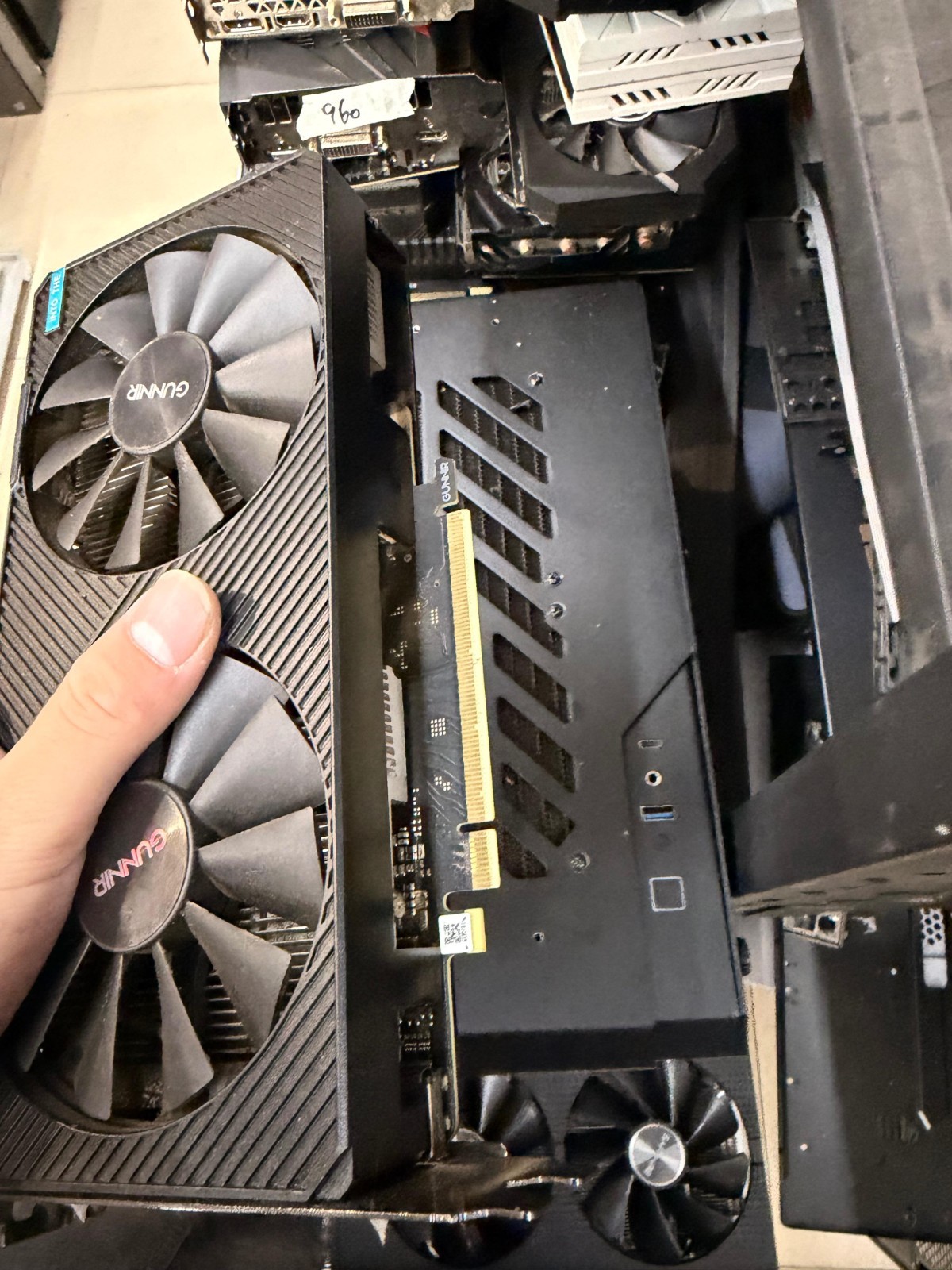 GUNNIR Intel Arc A380 Photon 6GB GDDR6 Graphics Card, Dual Fan, OC, 8-pin, HDMI