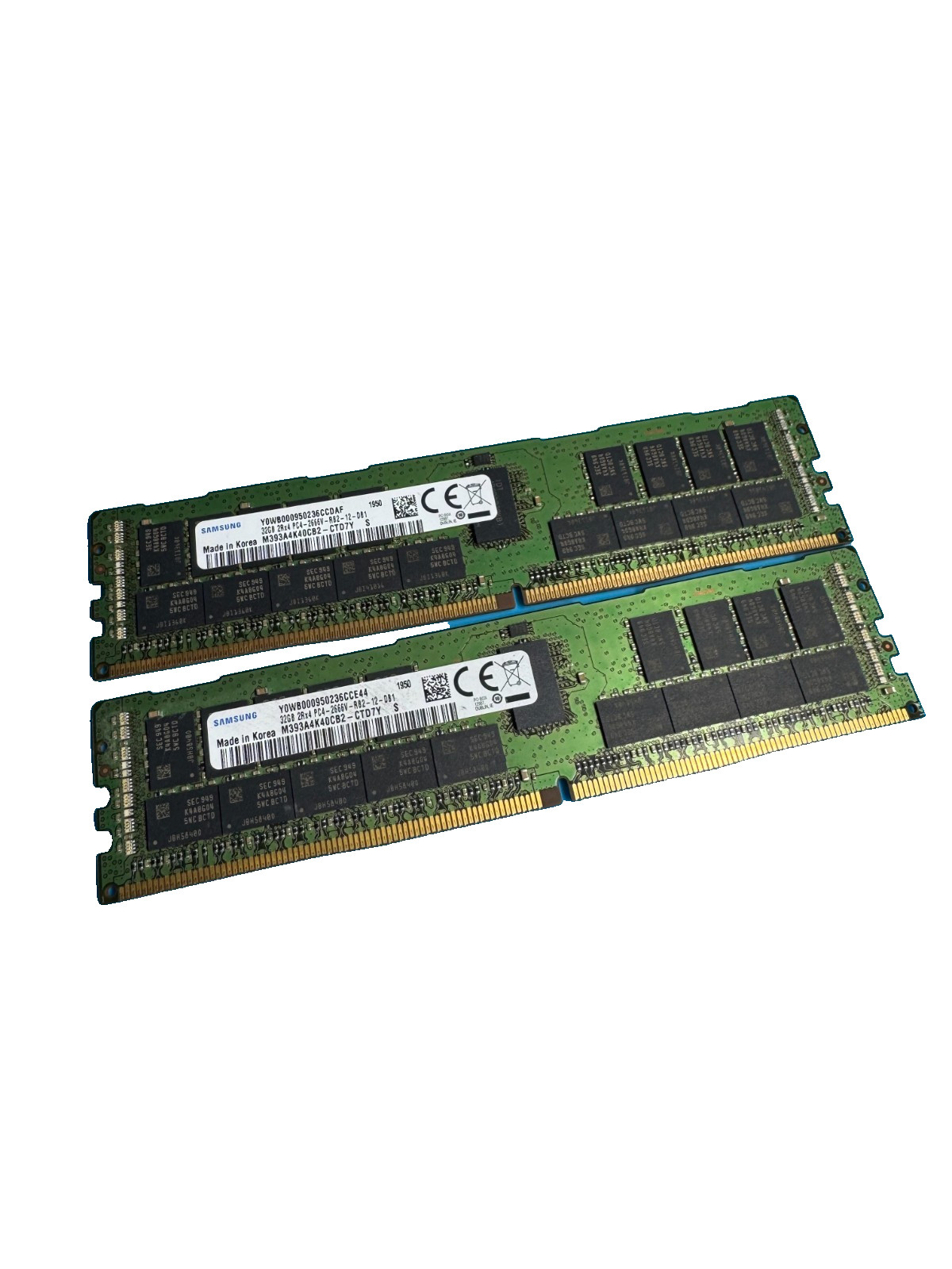 Samsung 64GB 2x32GB DDR4-2666 ECC Registered RDIMM Server RAM Kit