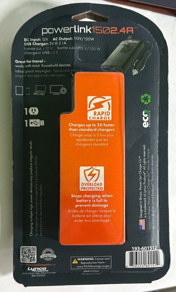 PowerUp Powerlink 1502.4A Power Inverter