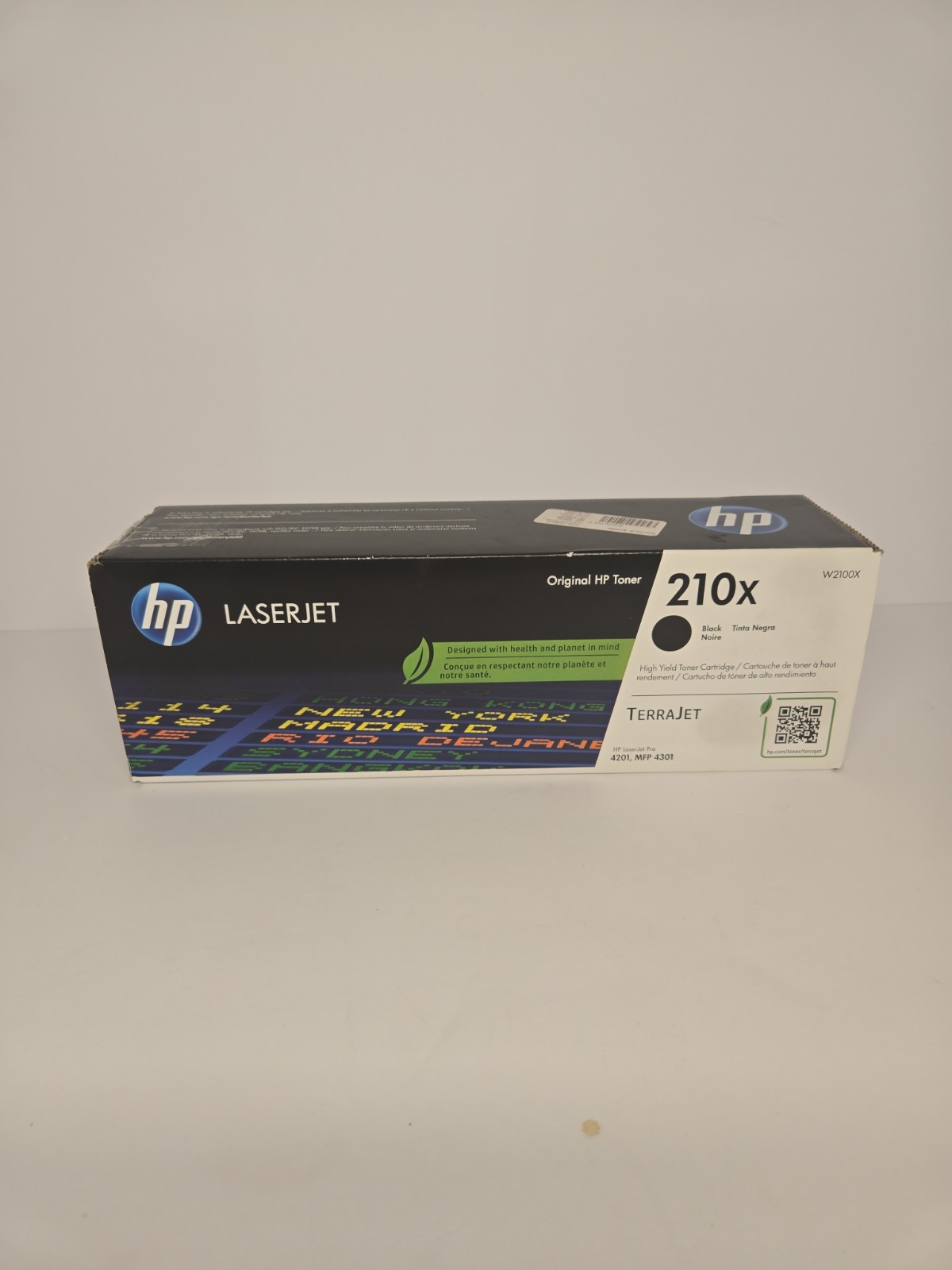 NEW OEM HP W2100X 210X Black Laserjet Toner Cartridge Genuine Original Open Box