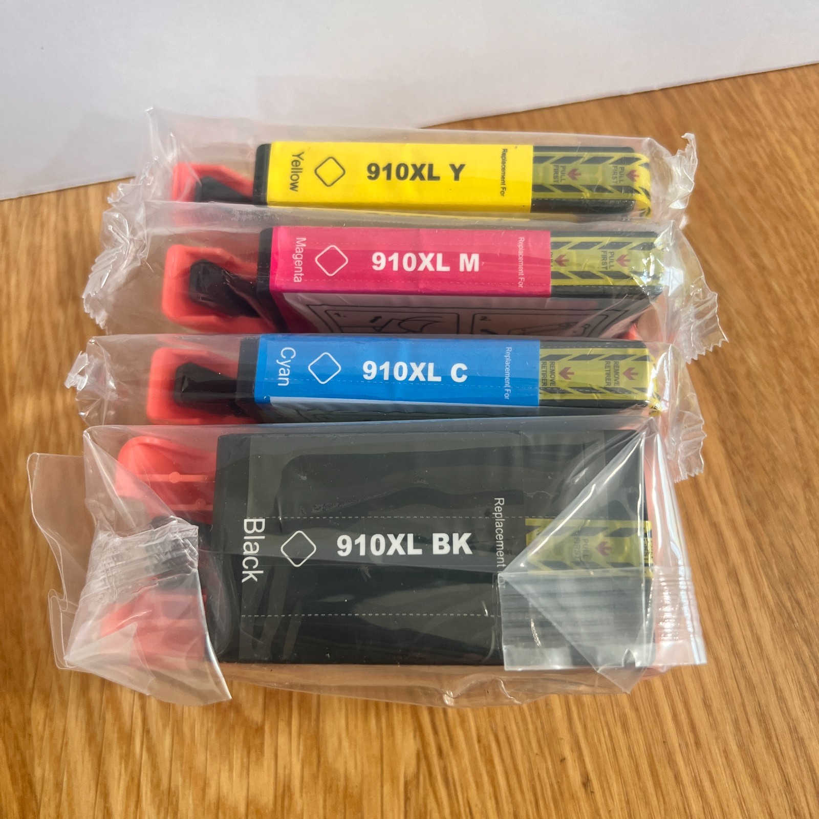 4pk Ink Cartridges for 910XL OfficeJet Pro 8022e 8028e 8035e 8015e 8025e