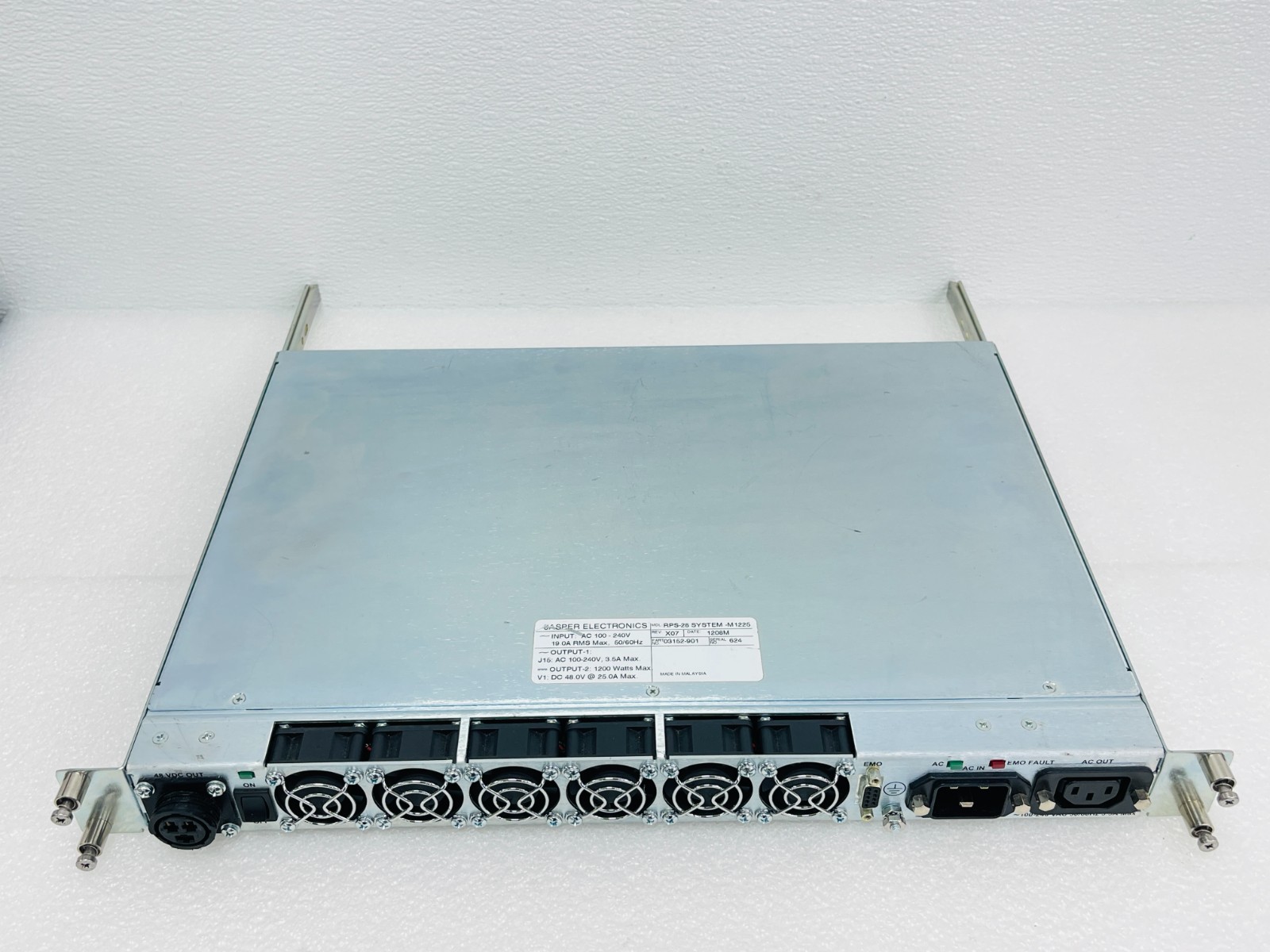 USED – Jasper Electronics RPS-28 SYSTEM-M1225 Power Supply With 30-Days Warranty