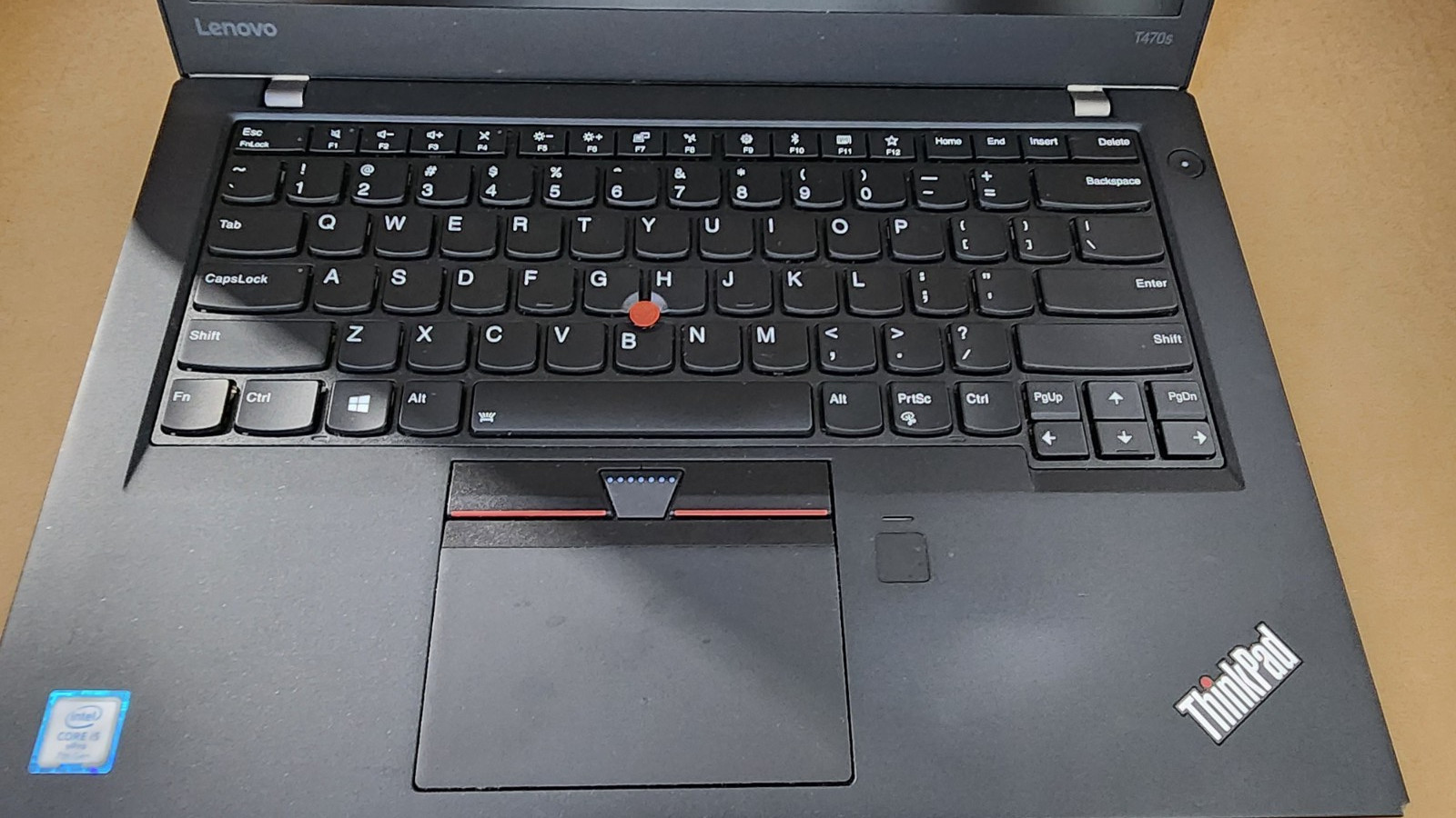 Lenovo ThinkPad T470s i5-7300U 8GB RAM 256GB SSD Win 10 Pro + Charger