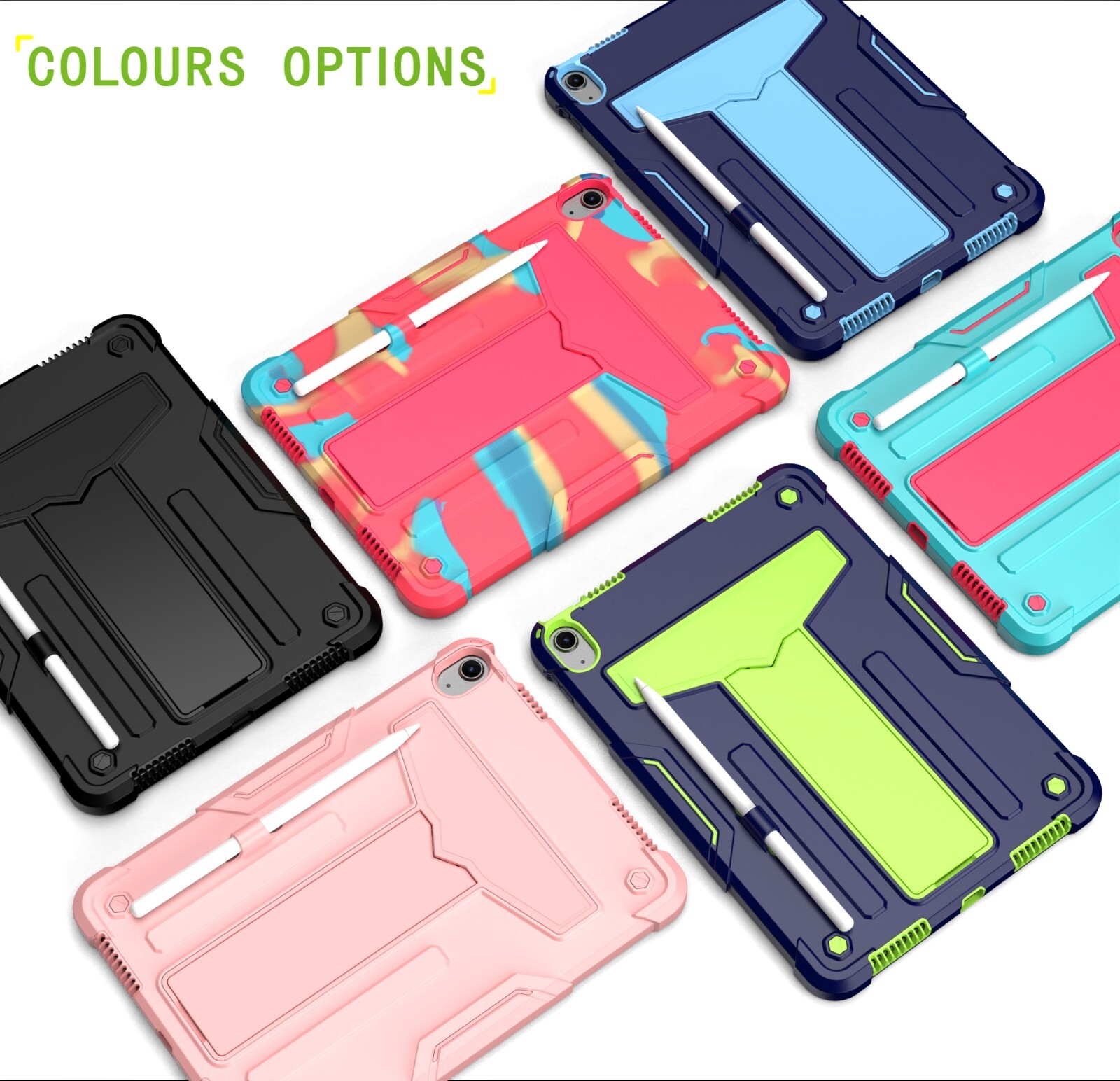 For Apple iPad Air 5/4th Generation 10.9-inch (2022/2020) Smart Stand Case Cover