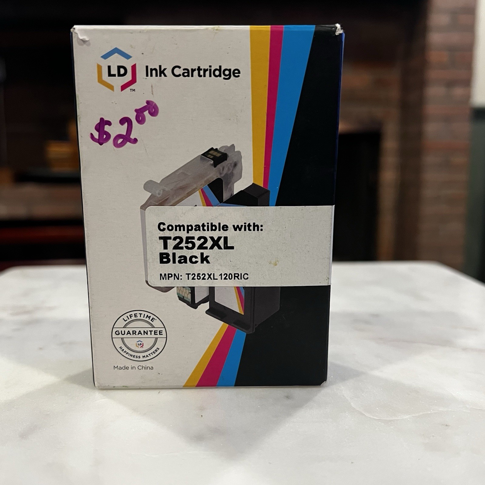 LD Products Replacements for Epson T252XL Black Ink Cartridge High Yield