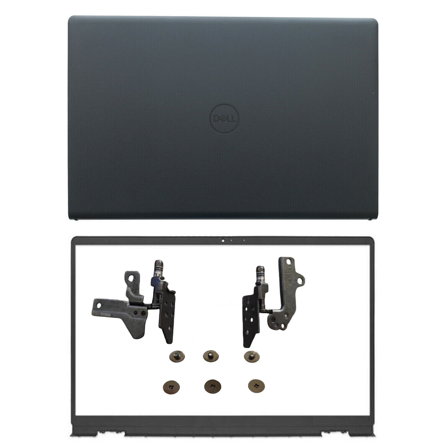 0WPN8 Black Back Cover Bezel Hinges Screws For Dell Inspiron 15 3510 3511 3515