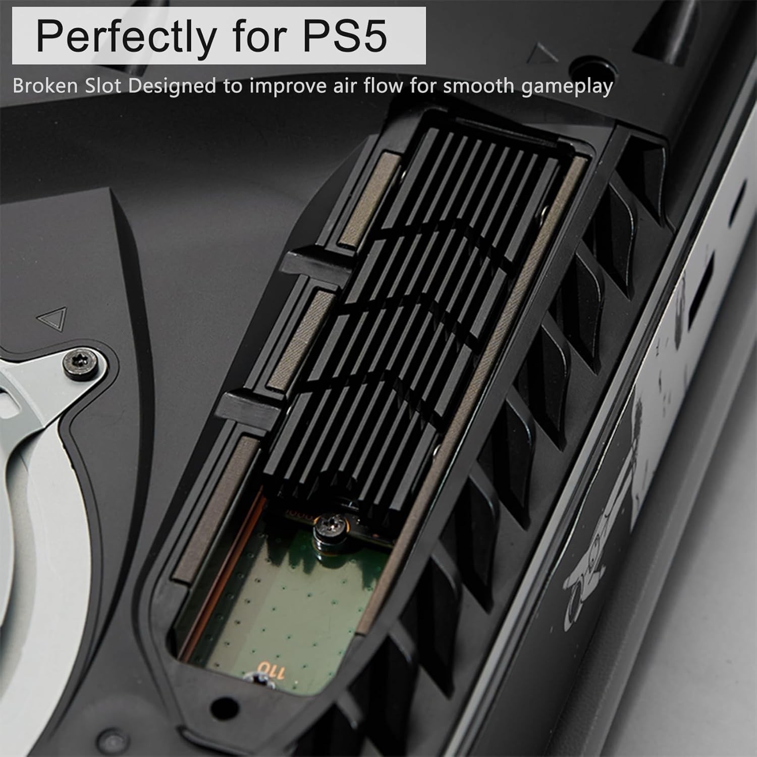 M.2 NVMe SSD Heatsink for PS5 & PC, M.2 2280 Cooler
