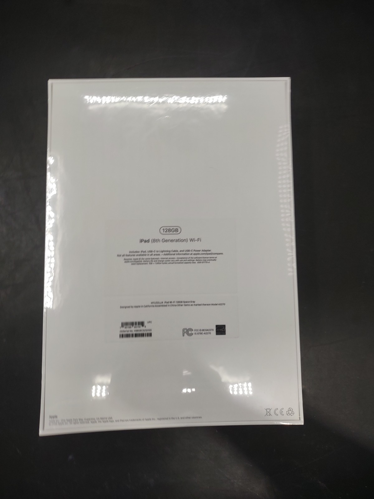 iPad 8th Gen A2270 128GB -Space Gray