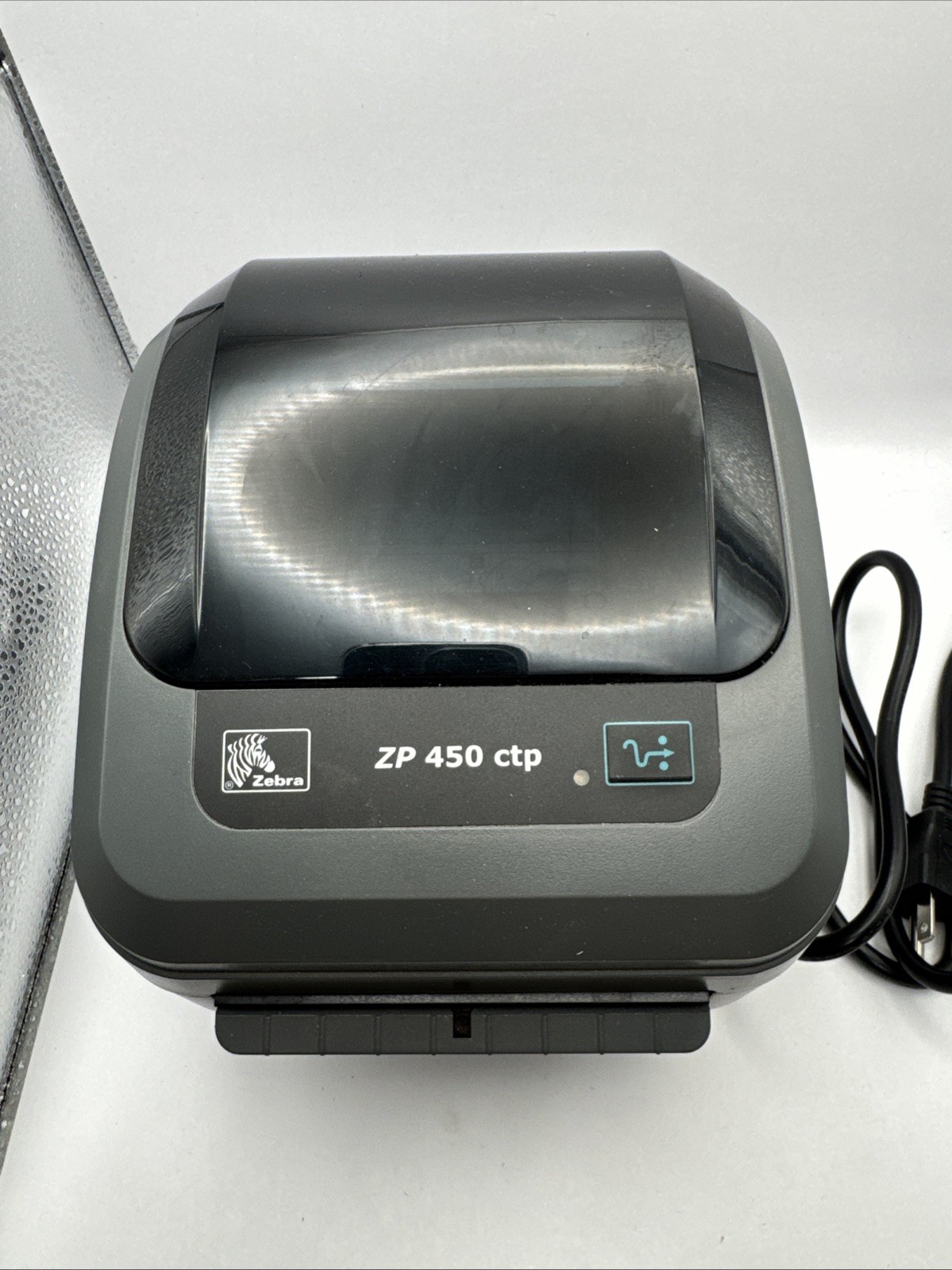 Zebra ZP 450 ctp Thermal Barcode and Label Printer (ZP450-0102-0004) W/labels