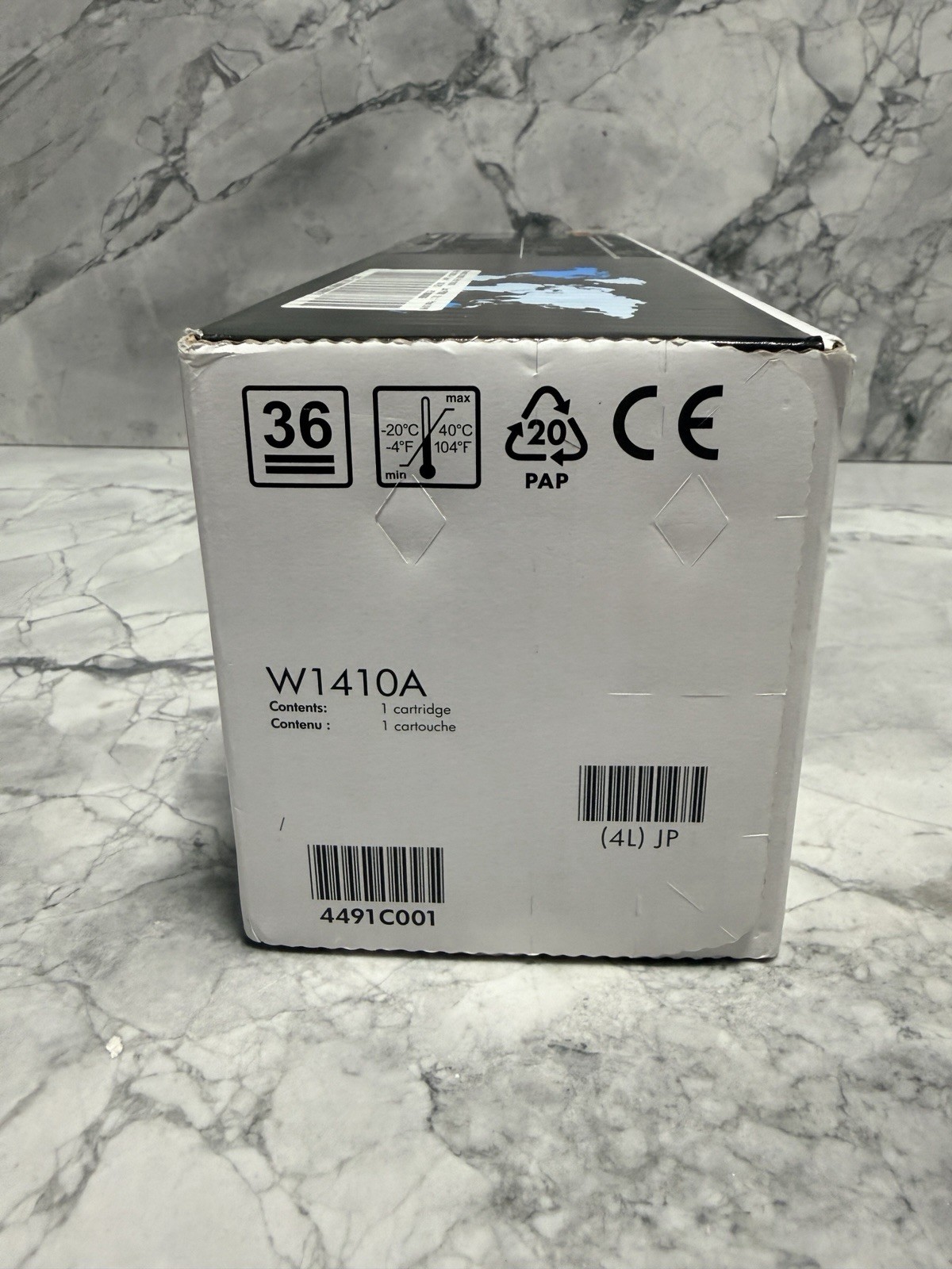 HP Genuine 141A Black Toner Cartridge W1410A