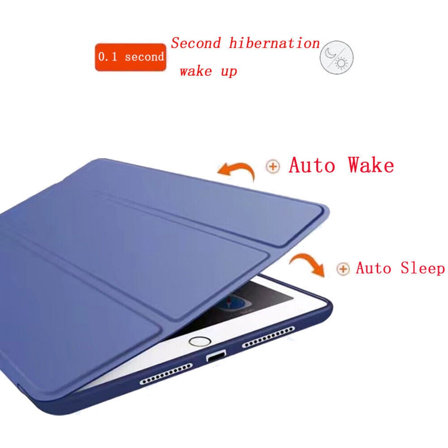 Flip Case Cover For Old iPad 2nd 3rd 4th 5th 6th Generation 9.7″ Case Air Pro US