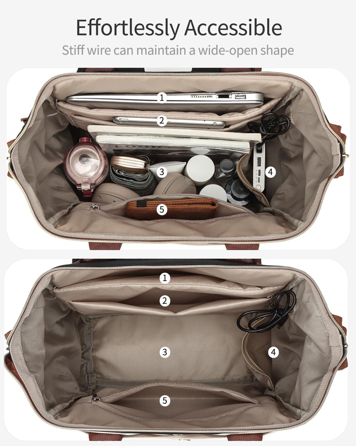 Stylish Laptop Backpack for Women – Work, Travel & School Bag with USB Charger &