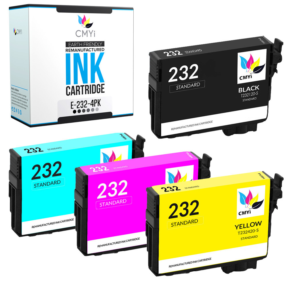 232 and 232 XL Ink for Epson 232XL Fits XP-4200 XP-4205 WF-2930 WF-2950