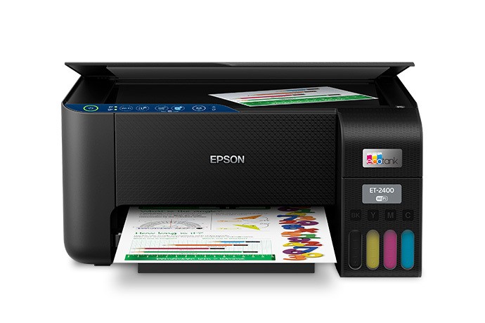 Sublimation Printer ET 2400 Heat Transfer Bundle with Sublimation Ink and Paper