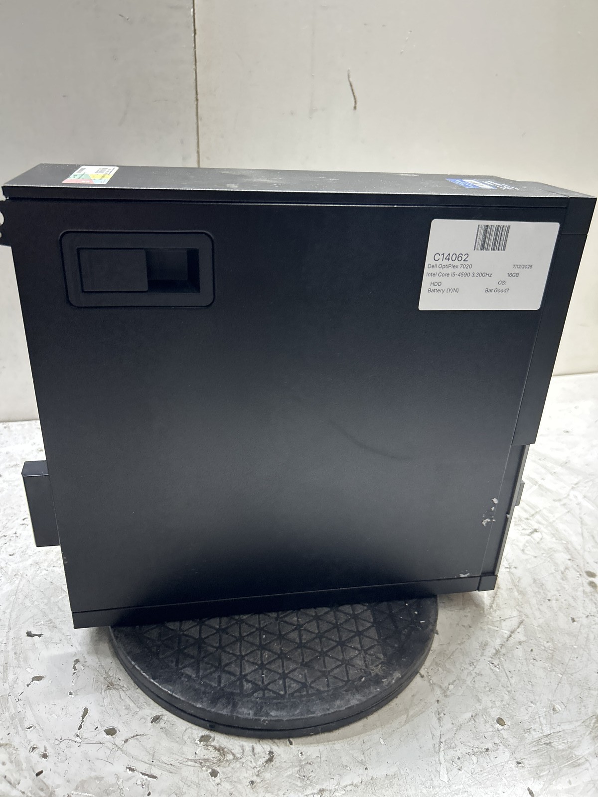 Dell OptiPlex 7020 Intel Core i5-4590 3.30GHz 16GB NO HDD