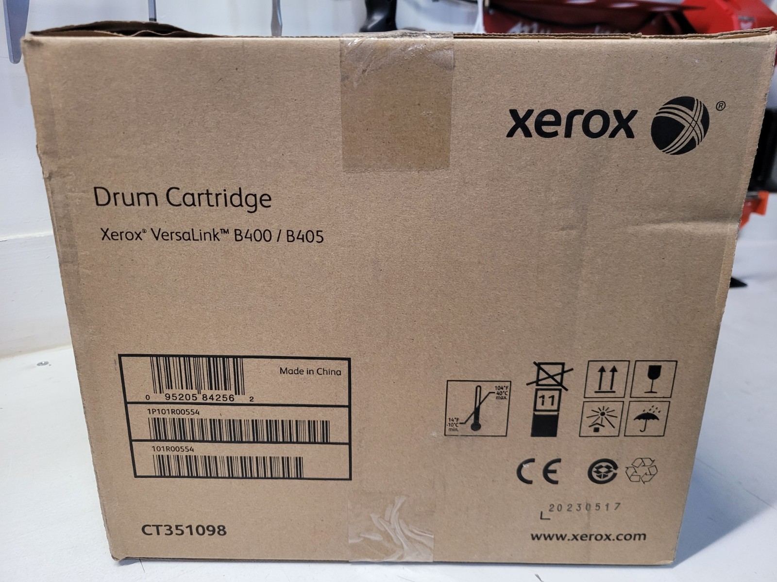 Genuine Factory Sealed Xerox 101R00554 Drum Cartridge VersaLink B400 B405