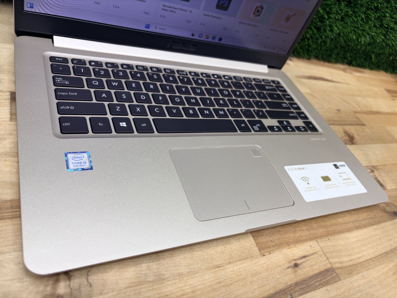 Asus VivoBook S Intel Core i5-8th Gen 1.60GHz 8GB RAM 1TB HDD Windows 11 Pro*