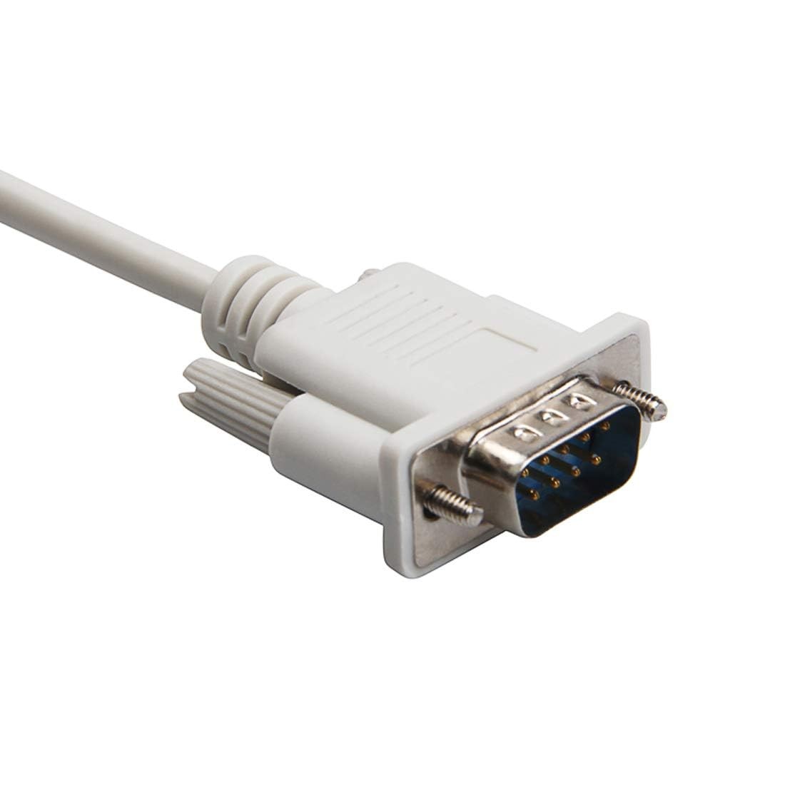 16FT DB9 RS232 Male to Female Serial Port Extension Cable Cord Lot