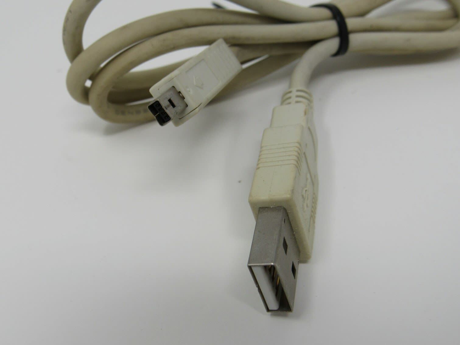 Standard USB A Plug to USB B Plug Cable 3 ft Male