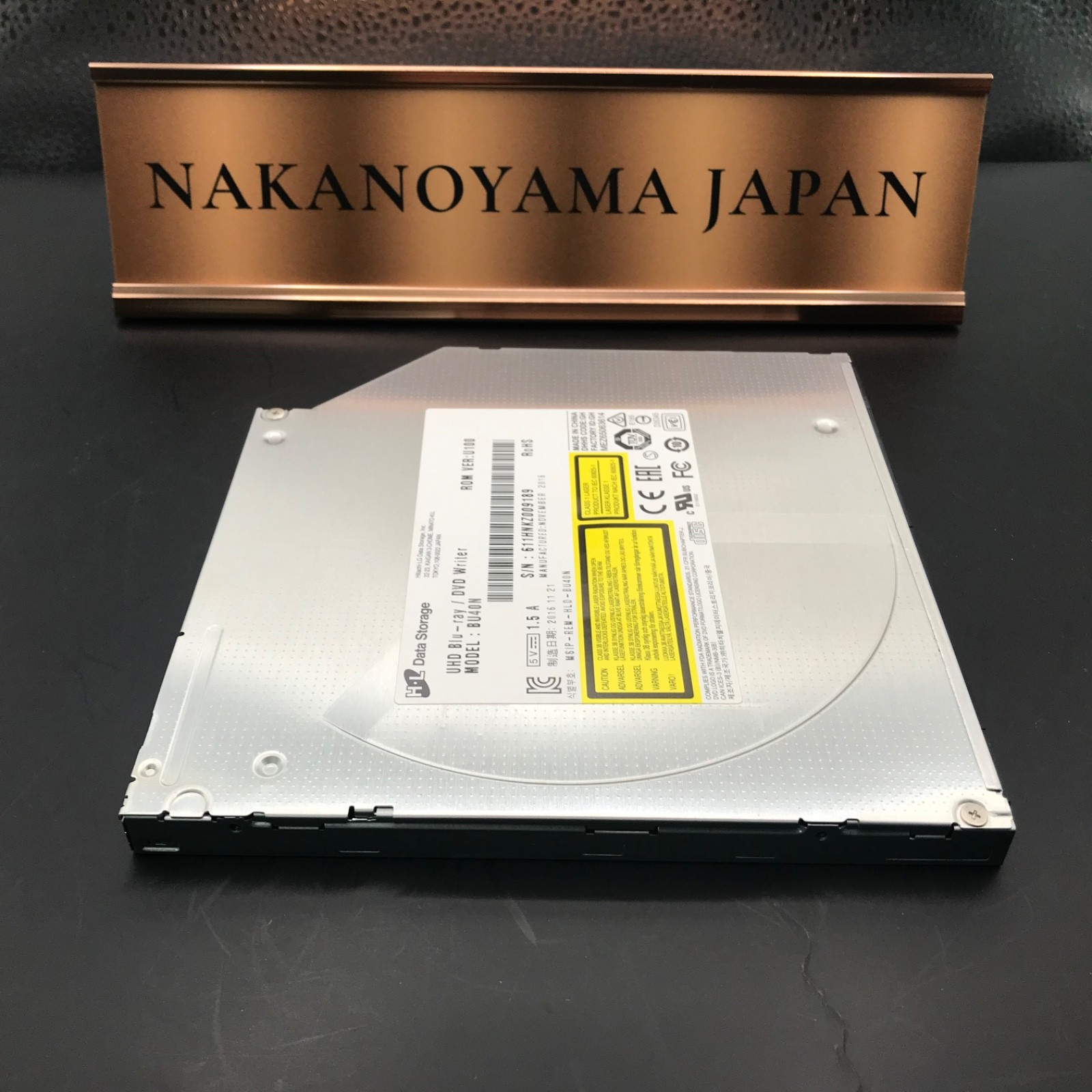 LG BU40N Ultra Slim Blu-ray DVD BDXL SATA Drive Used Compact Optical Good Used
