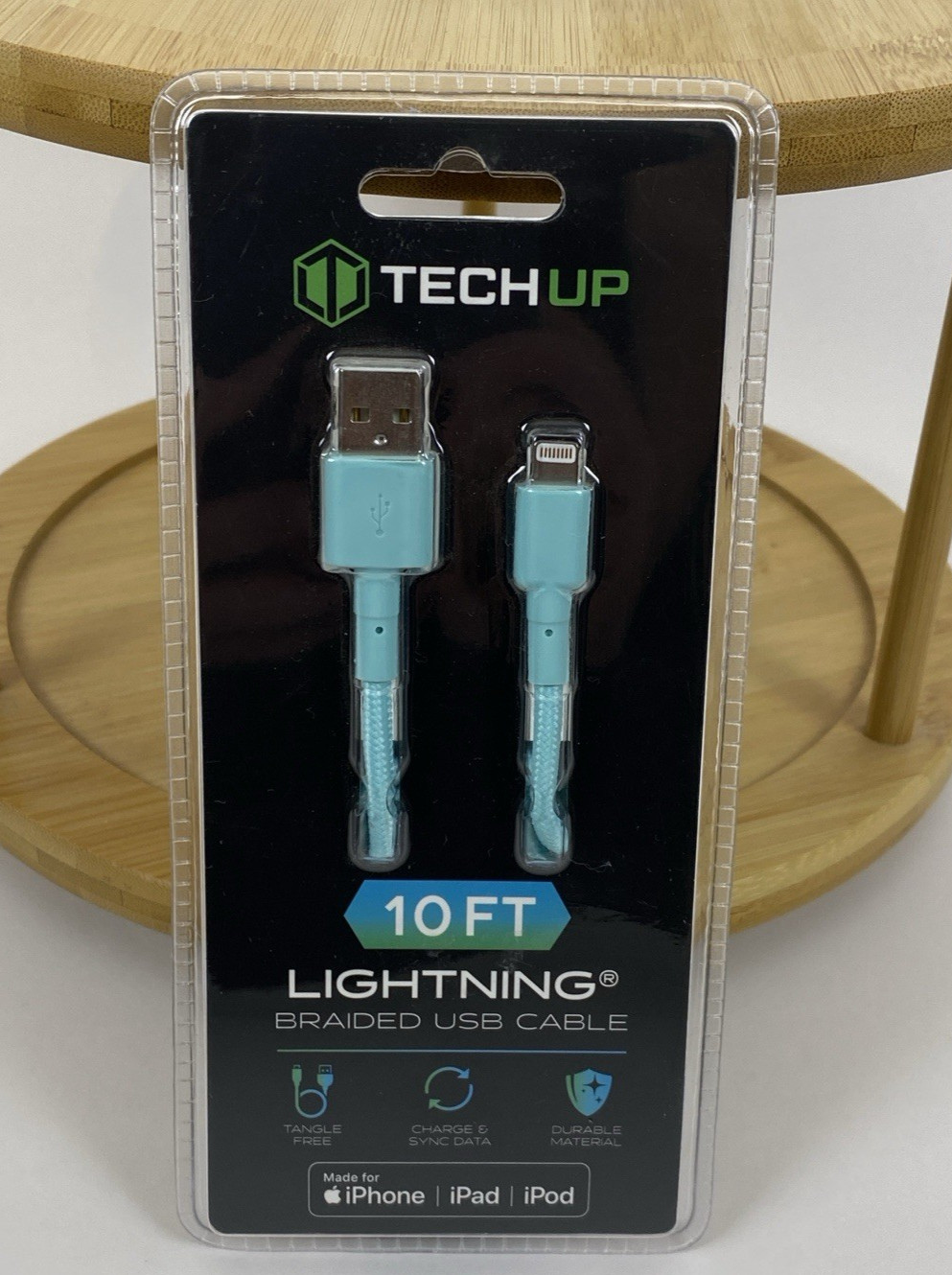 10ft USB-A to Lightning Braided Cable iPhone iPad iPod