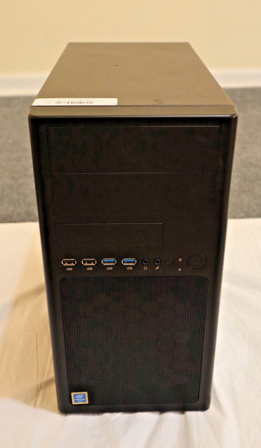 ACE Gaming Computer Case Empty Chassis with 120mm Fan ~14-1/4″ x 15-1/2″ x 7-1/4