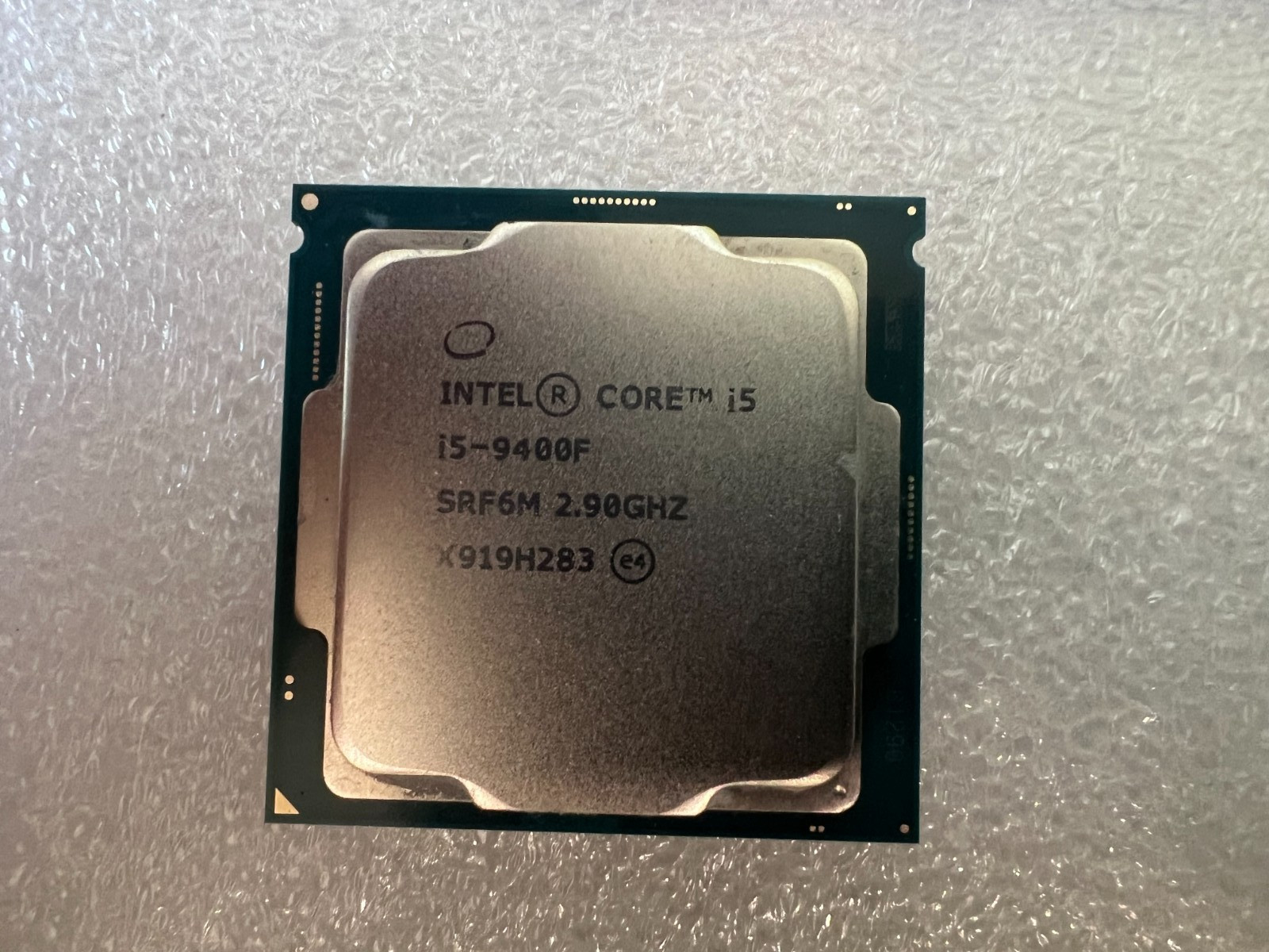 Intel Core i5-9400F 2.90GHz 6-Core LGA1151 Coffee Lake CPU SRF6M