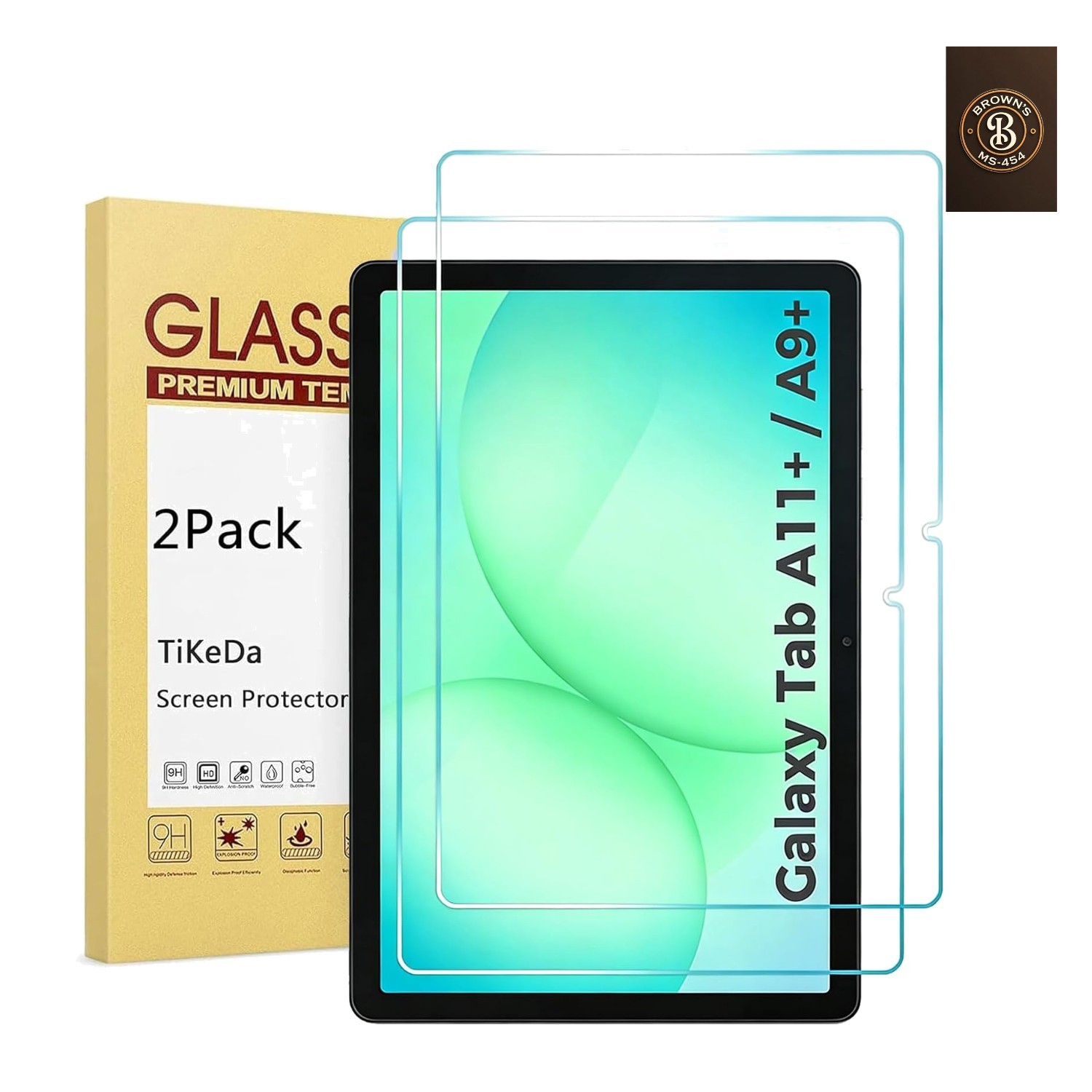 2 Pack Screen Protector for Galaxy Tab A11 Plus 2025 / Tab A9 Plus 11 Inch 20…