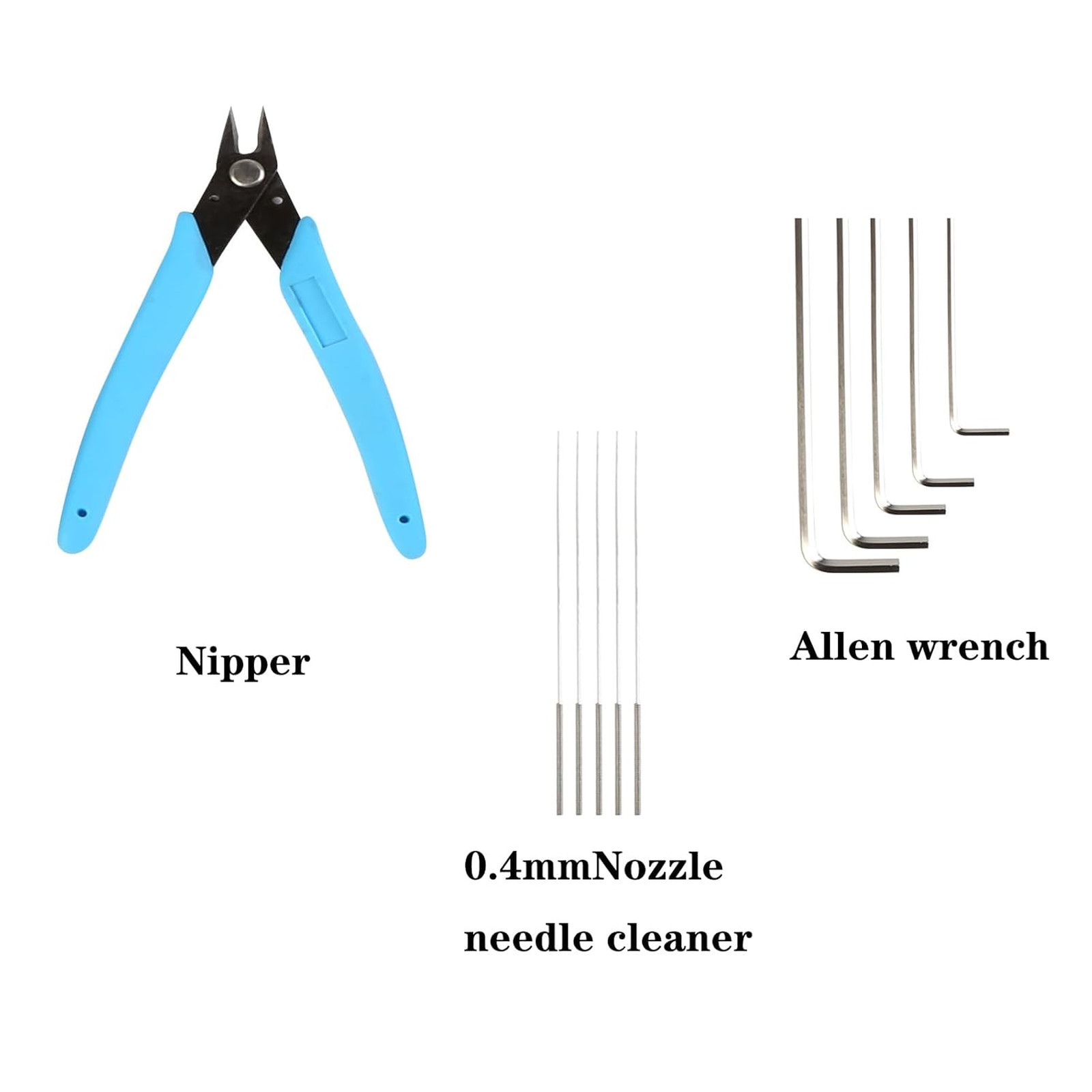 3D Printer Maintenance Tool Kit Brass Nozzles for K1 K2 Ender 3 V2 Neo All FDM
