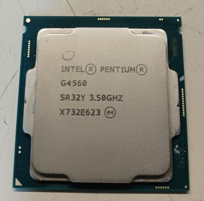 Intel Pentium G4560 LGA 1151 3.5 GHz Desktop Dual Core CPU SR32Y