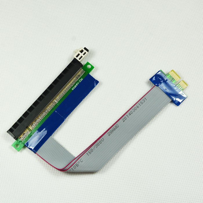 PCI-E 1X to 16X extension cable total length 19CM cable