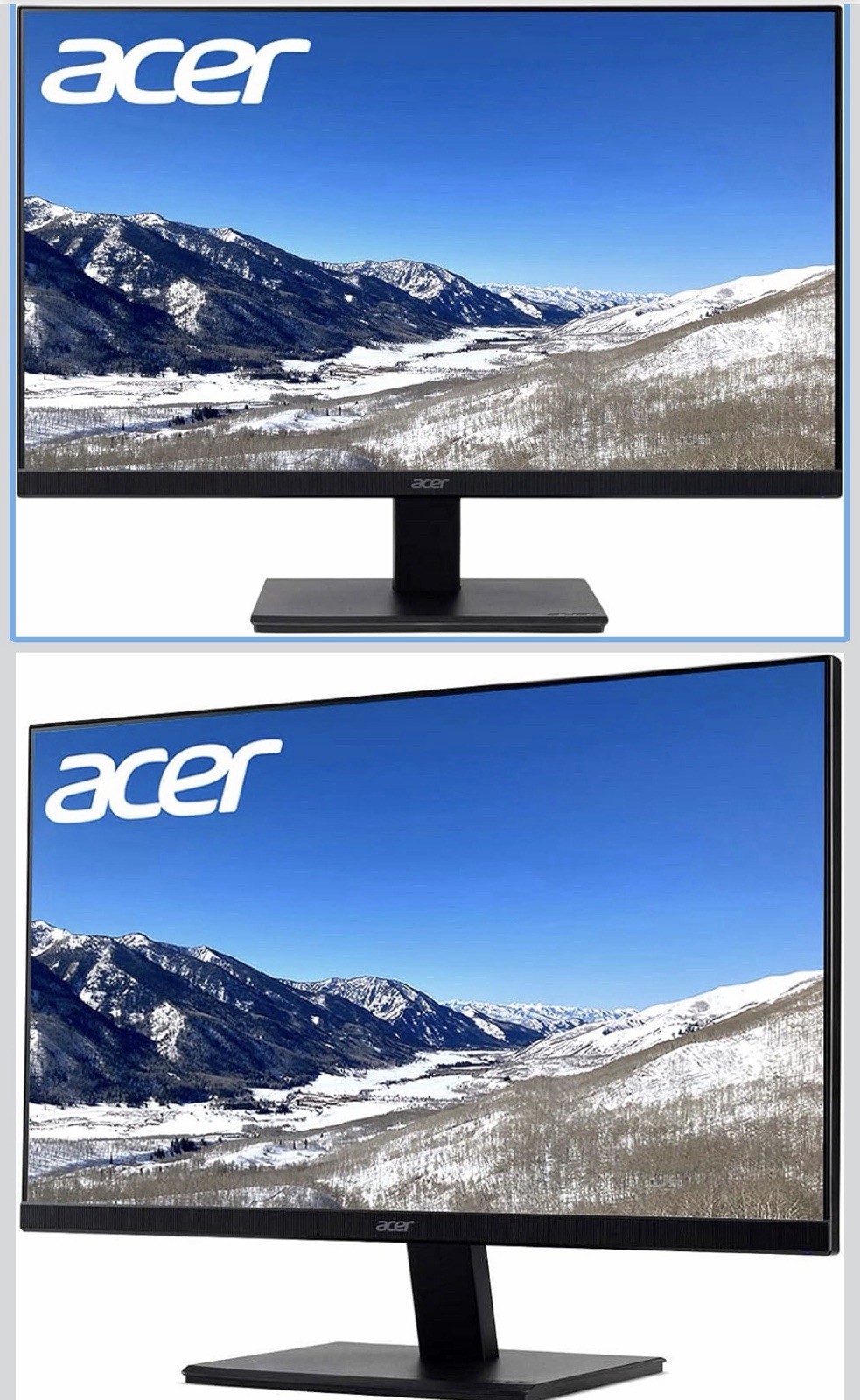 Acer V7 V227Q 21.5″ VA LED Computer Monitor – UM.WV7AA.A01 Brand NEW