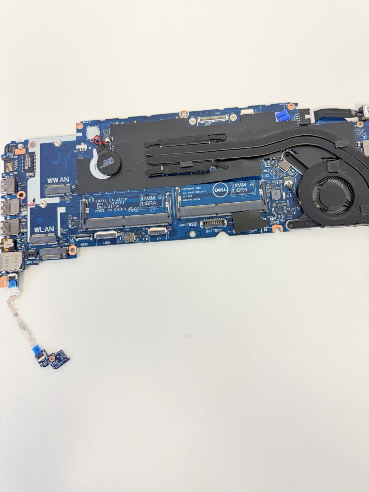 Motherboard for Dell 3310 2-IN-1 intel Pentium Gold 5405U 2.3GHz 06KF2W Tested