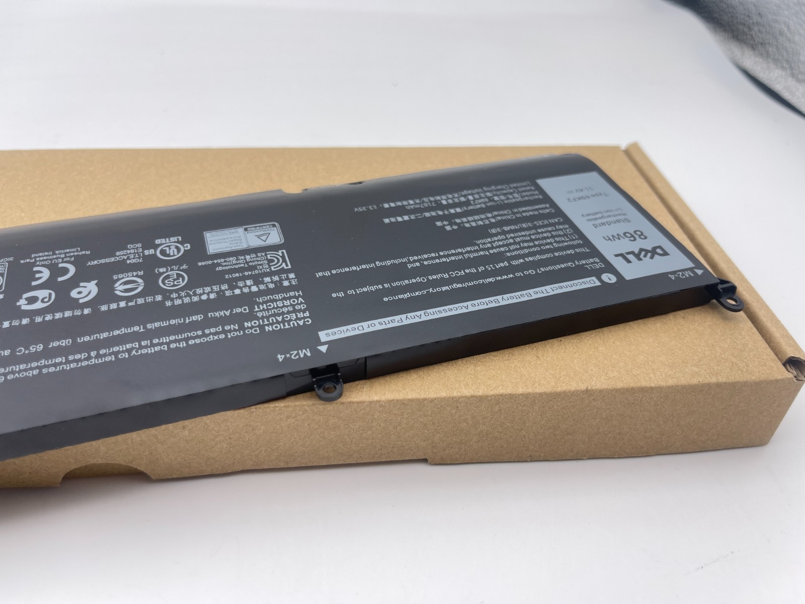 OEM 86Wh 69KF2 Battery for Dell Inspiron 7510 16 Plus 7610 7620 XPS 15 9500 9510