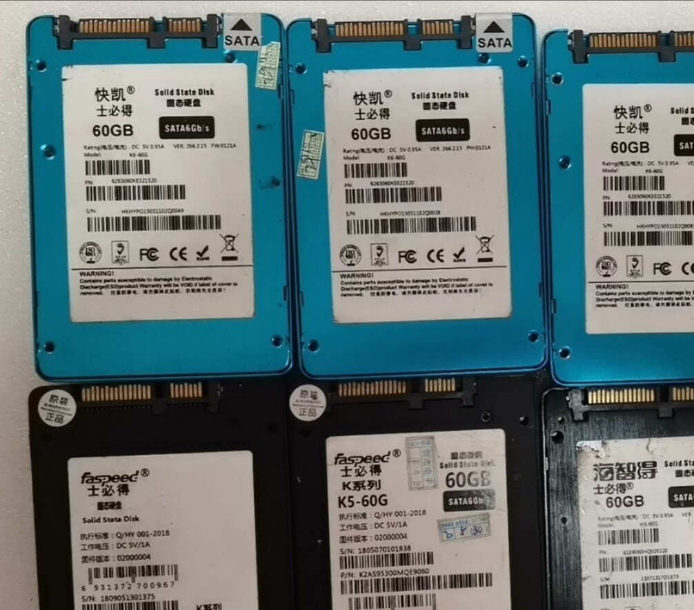 2.5in SSD Solid State Drive 30GB 32GB 60GB 64GB 120GB 128gb 240GB 256GB 512GB