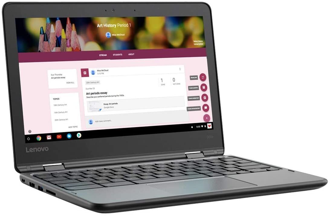 Lenovo 300e Chromebook 2nd Gen MTK 11.6″ MediaTek M8173C 4GB 32GBSSD **READ**