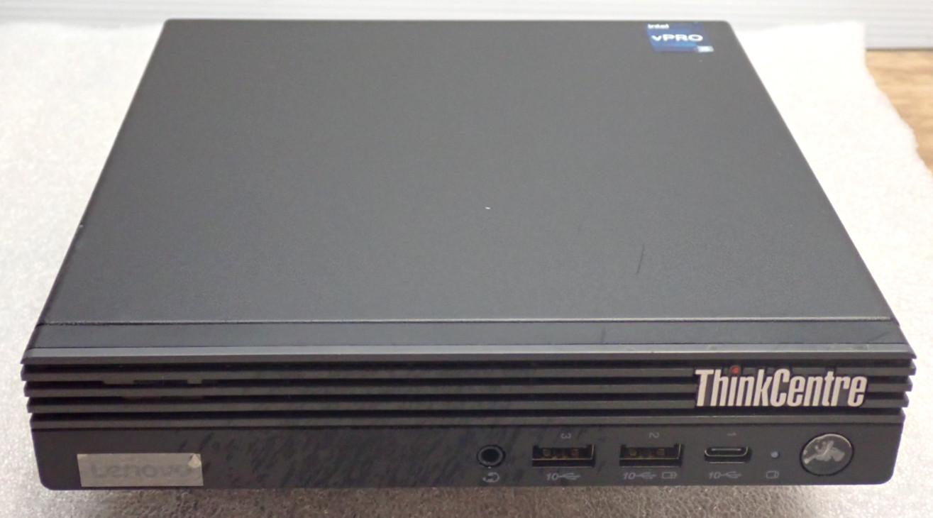 Lenovo M80q Gen 3 Tiny Intel i5-12500T 16GB DDR4 256GB SSD UHD 770 Power Adapter