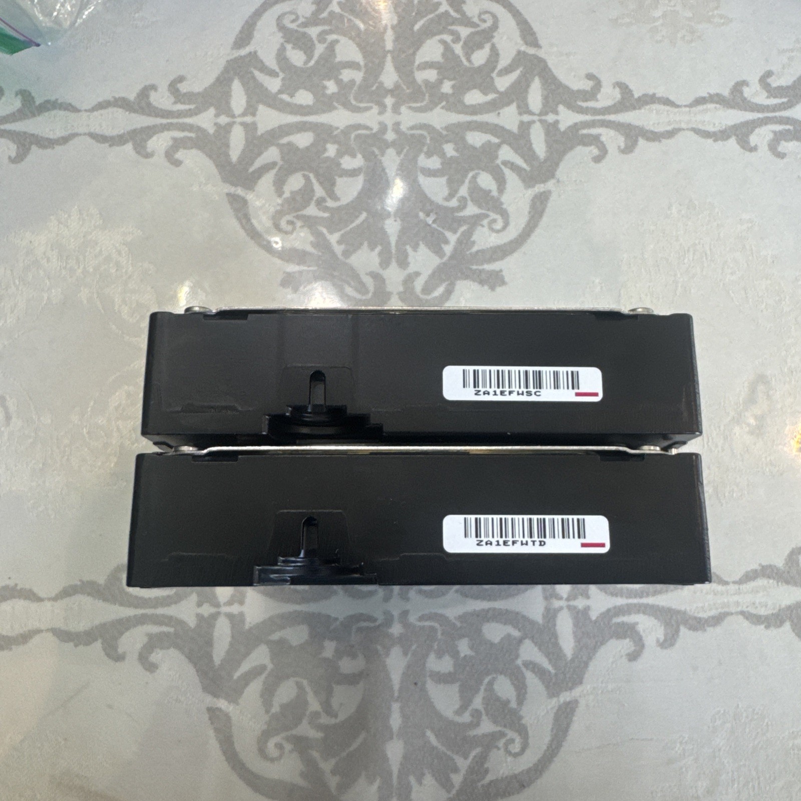 Lot of 2 Seagate Exos 7E8 8TB Enterprise HDD ST8000NM0055 SATA 16TB READ!!