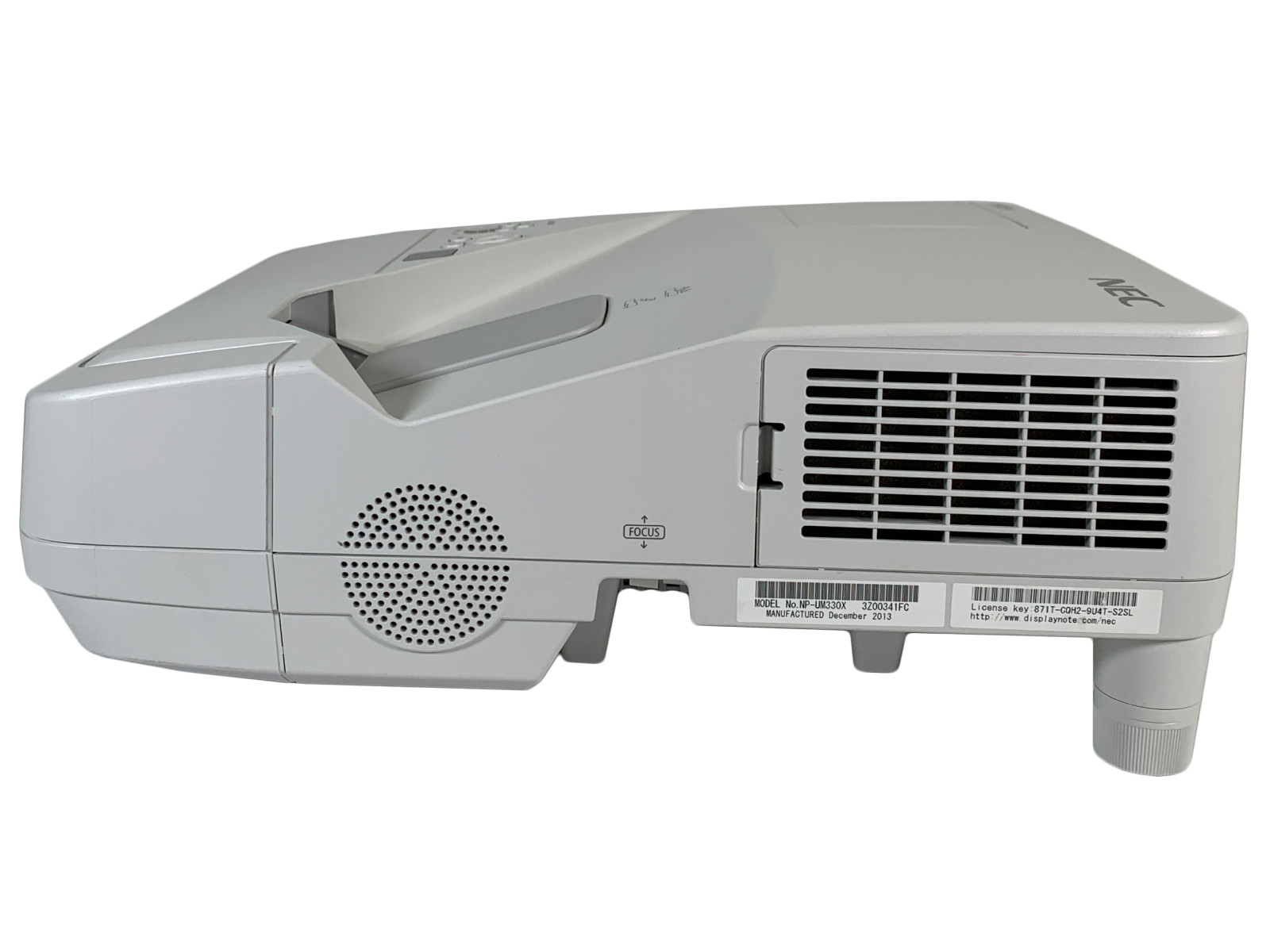 Ultra Short Throw 3LCD Projector 3300 ANSI for Home Theater 1080p HDMI w/Remote