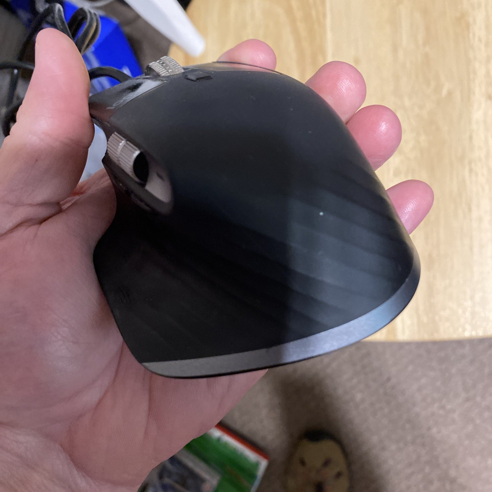 Logitech MX Master 3S Wireless Mouse – Graphite With Cable No Dongle