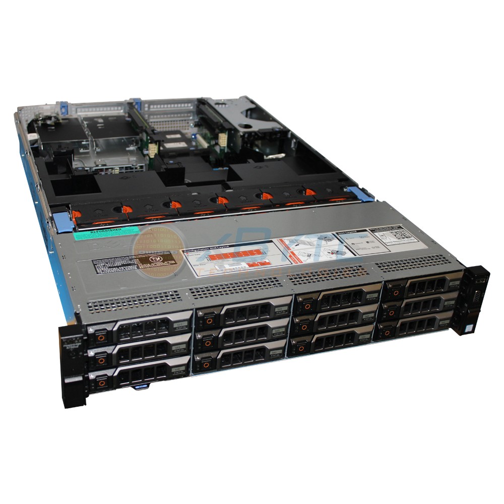 Dell PowerEdge R730xd Server LFF 2x E5-2650v4 2.2GHz 12C 64GB 12x Trays